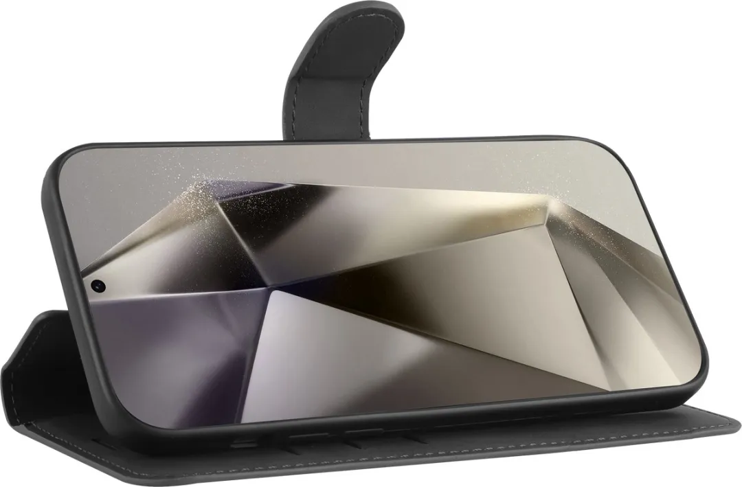 Just in Case Hoesje Samsung Galaxy S24 Ultra 8326522 - Pasjeshouder 4 Stuks - Zwart