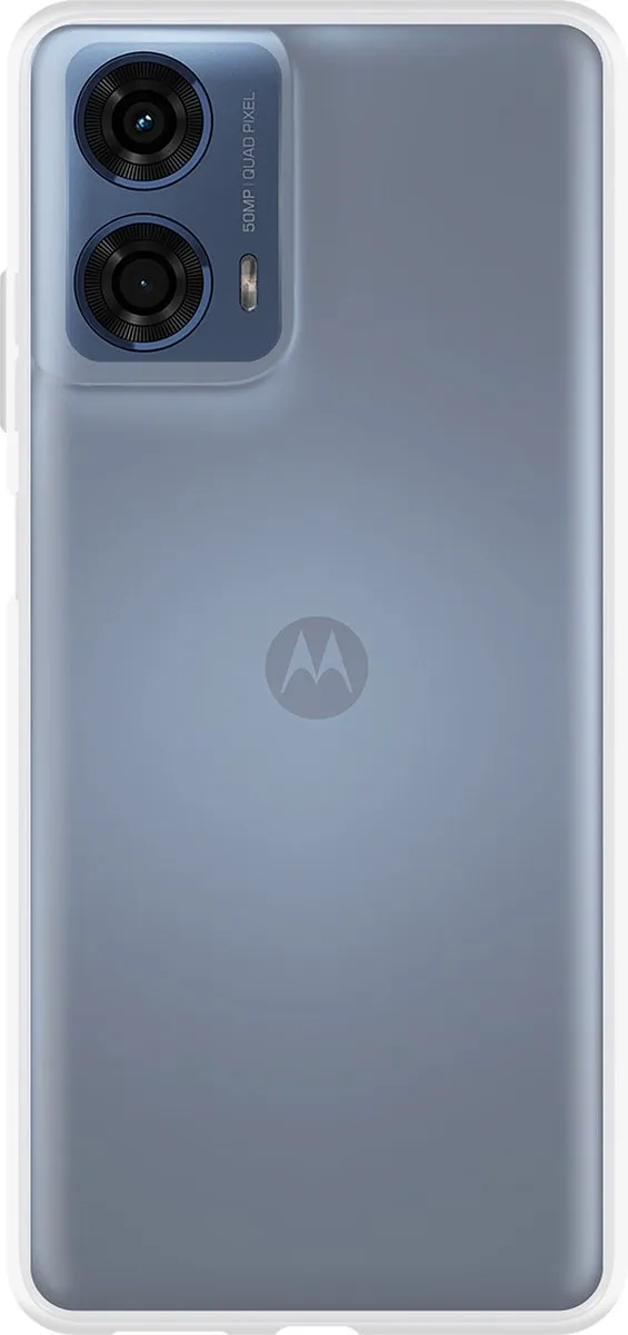 Just in Case Moto E14 Hoesje met Koord 8522924 - Transparant