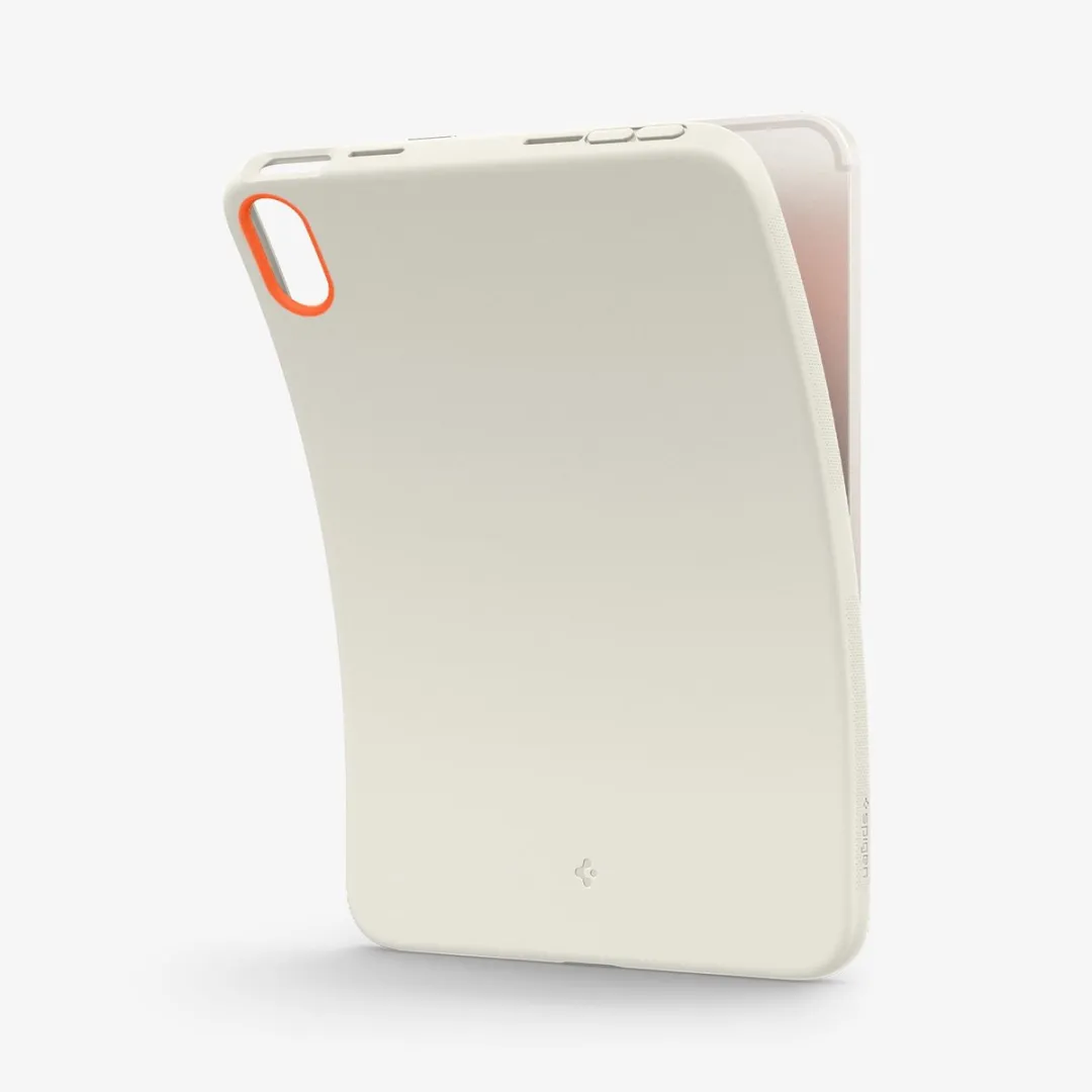 Spigen Nano Pop ACS09232 Hoes - Apple iPad Mini 6 8.3" - Beige/Oranje