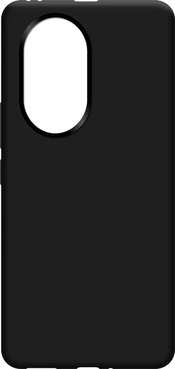 Just in Case Hoesje Honor 200 Pro - Siliconen - Zwart