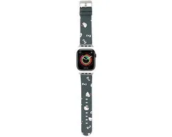Hello Kitty Heads & Bows Patroonband Apple Watch 38/40/41mm - Zwart