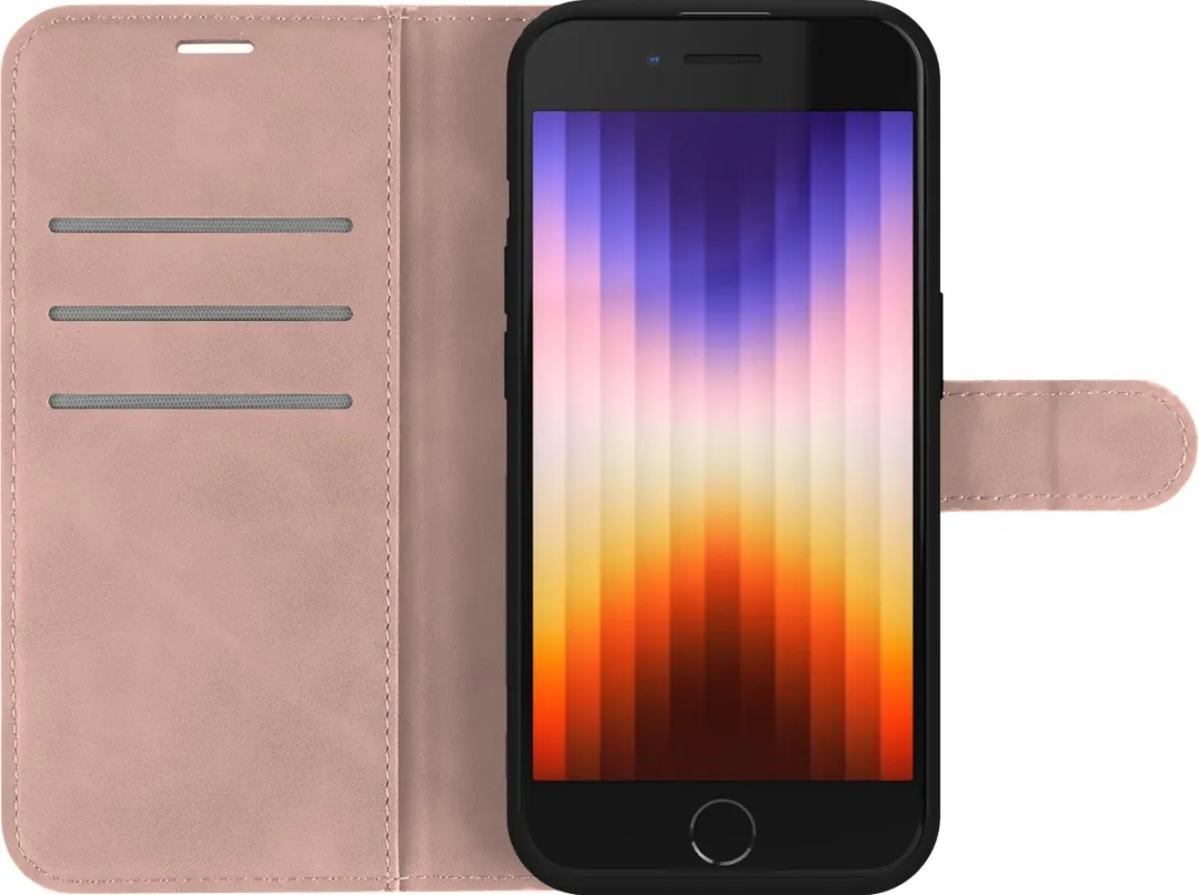 Just in Case iPhone SE (2022) Hoesje Roze - 4 Pasjes