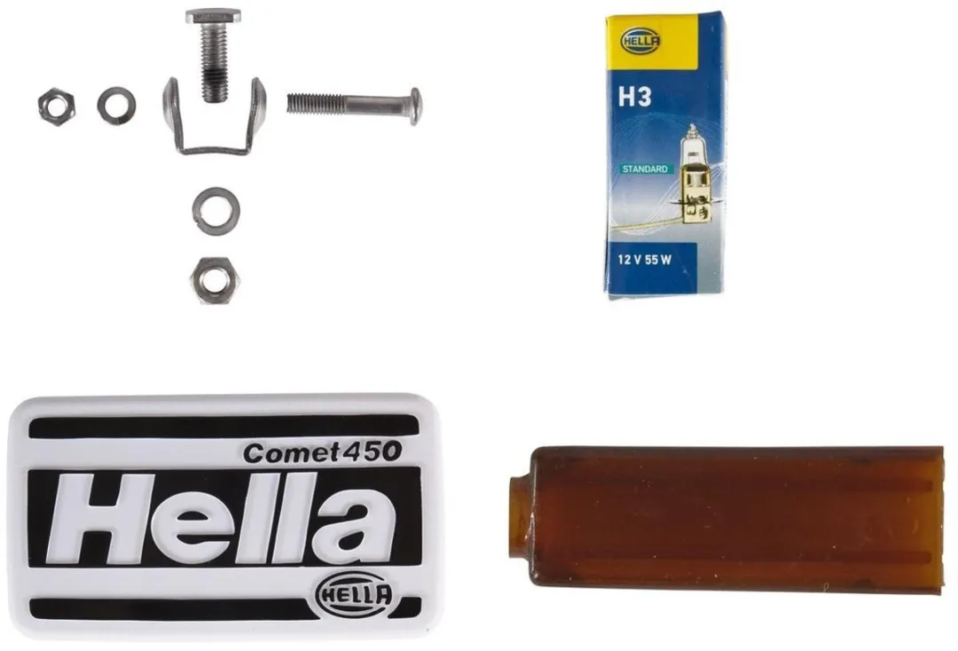 Hella Comet 450 Verstraler 16.1cm - Zwart - afbeelding 2 van 5