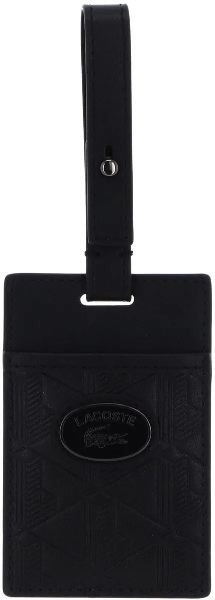Lacoste Leren Bagagelabel Nomogramme NU5267MR