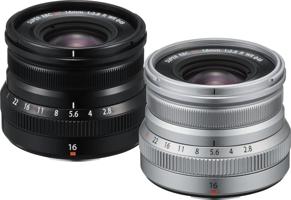 Fujifilm XF 16mm F2.8 R WR Groothoeklens - Zwart