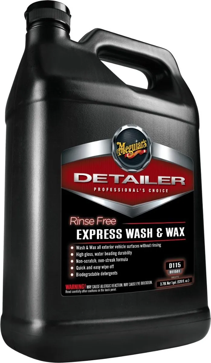 Meguiars Detailer Rinse Free Express Wash & Wax 3.8L