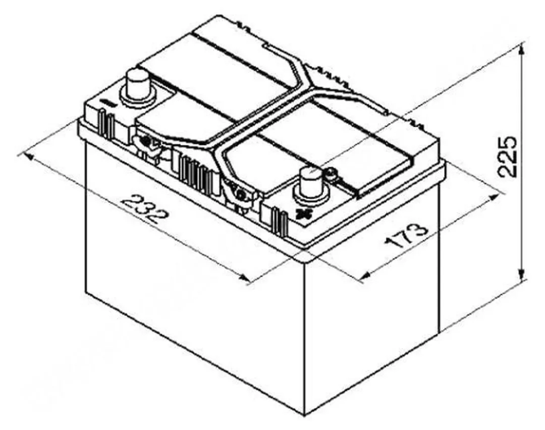 VARTA Blue Dynamic Accu 60Ah 12V - 560410054