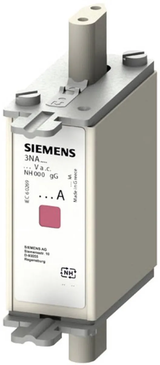 Siemens 3NA7814 Zekeringinzetstuk 35A - 000 - 3 Stuks