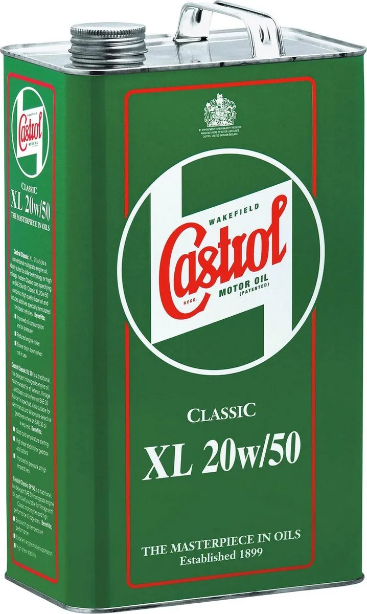 Castrol Classic XL 20W-50 Motorolie 5L