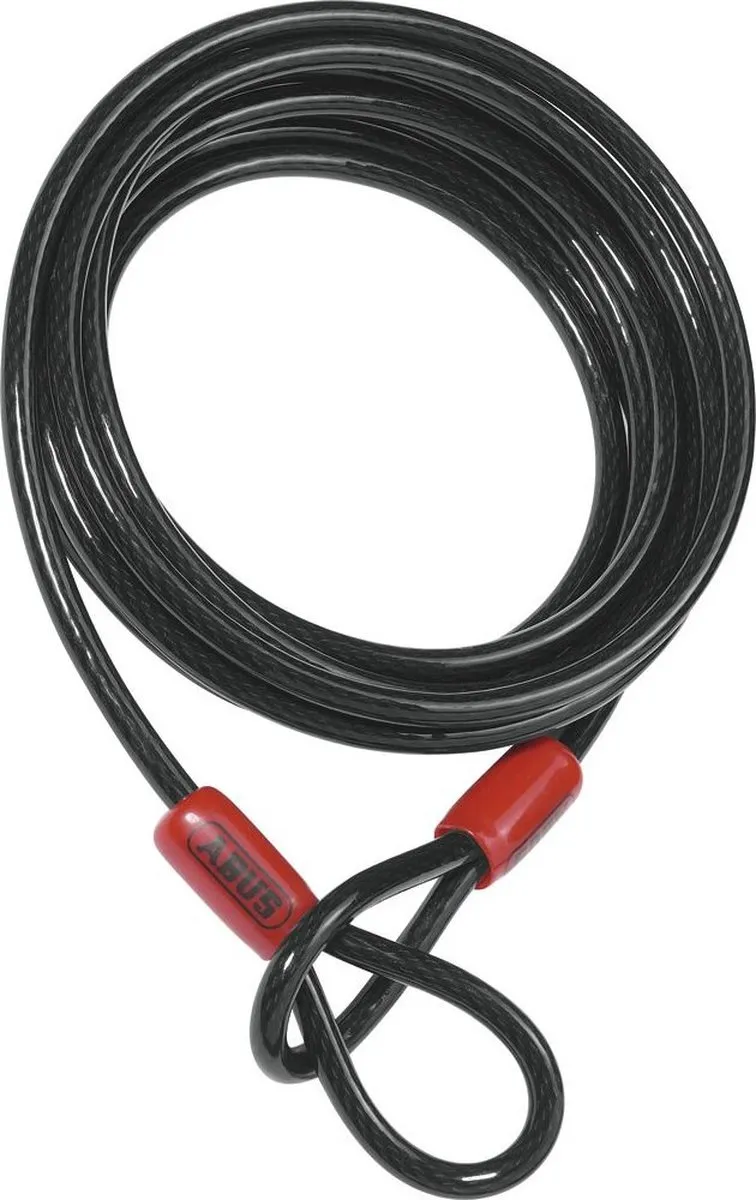 ABUS Kabelslot 500cm x 10mm - Zwart