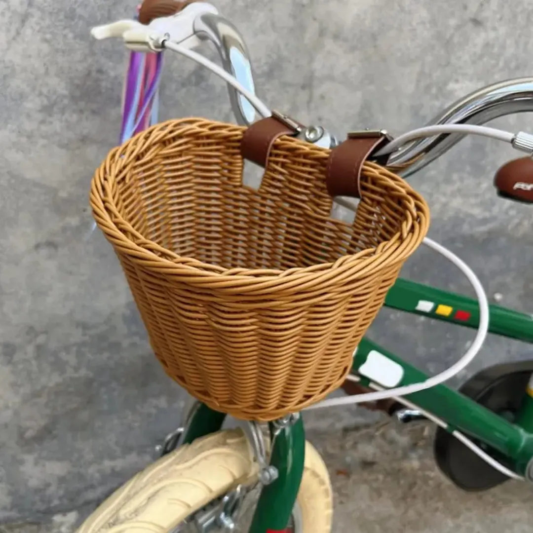Mini Mandje Kinderfiets Loopfiets - Donkerbruin 5.4L