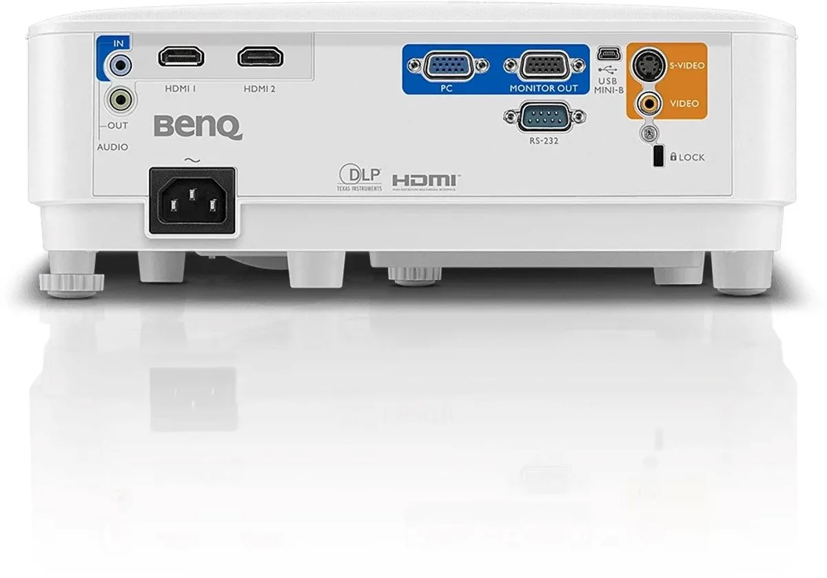 BenQ MW550 WXGA Projector 3600 Lumen - Wit - afbeelding 6 van 6