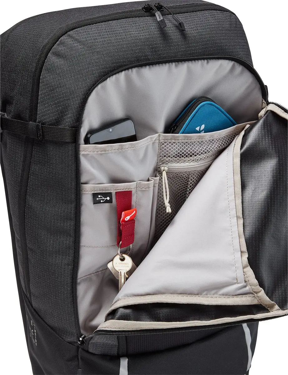 VAUDE Cycle 28 II Luminum, fietskleding, Unisex, Fietstas