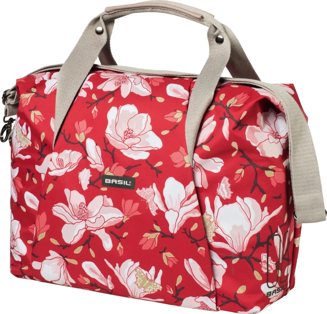Basil Magnolia Enkele Fietstas 18L - Rood