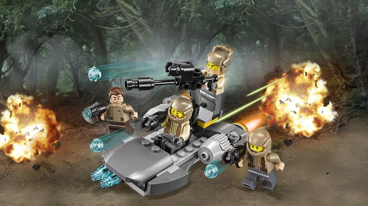 LEGO Star Wars Resistance Trooper Battle Pack 75131 - 4 Minifiguren - afbeelding 3 van 6