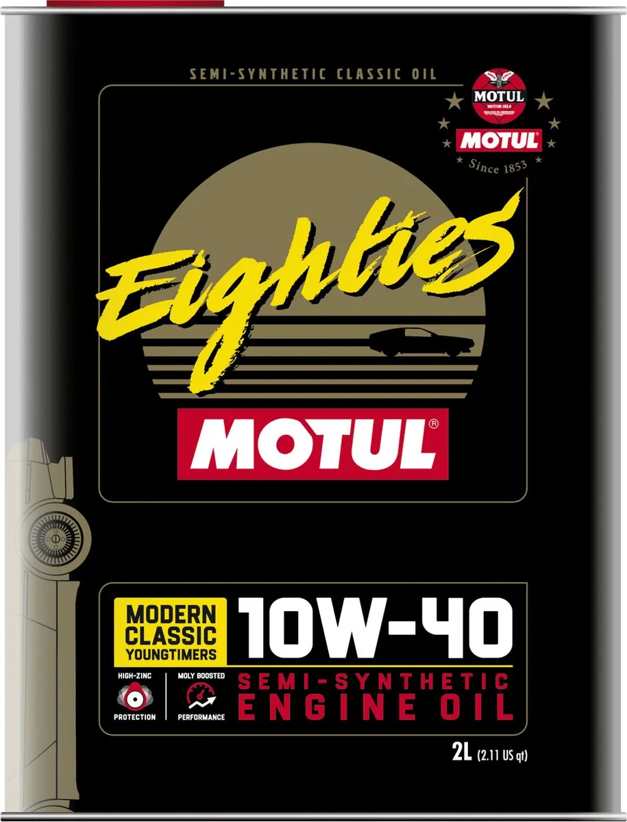 Motul Classic Eighties 10W-40 Motorolie 2L