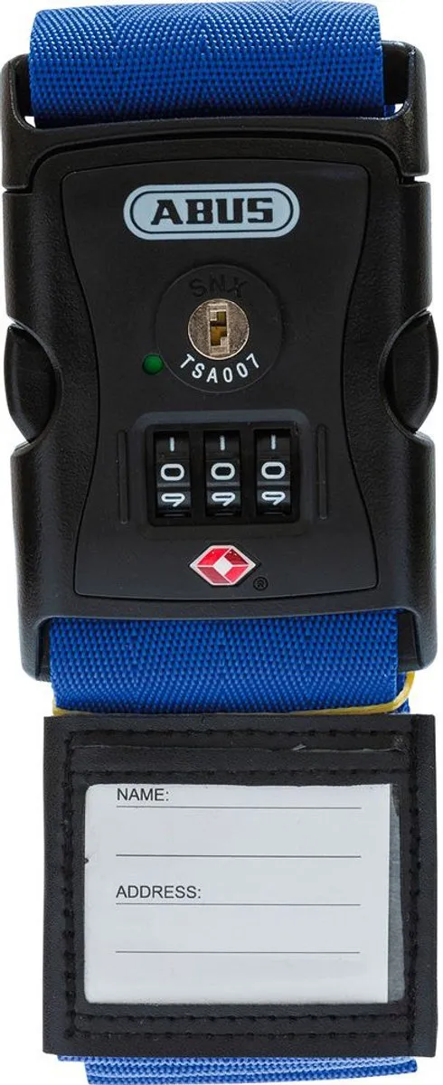 ABUS Kofferband met TSA-slot 192cm