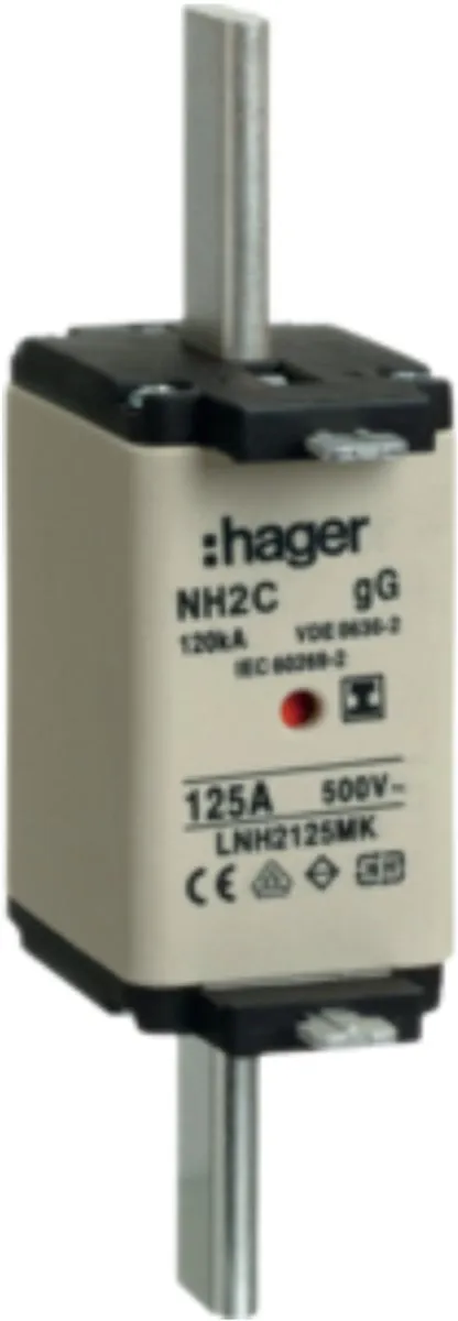 Hager LNH2125MK MESPAT.NH2 500V