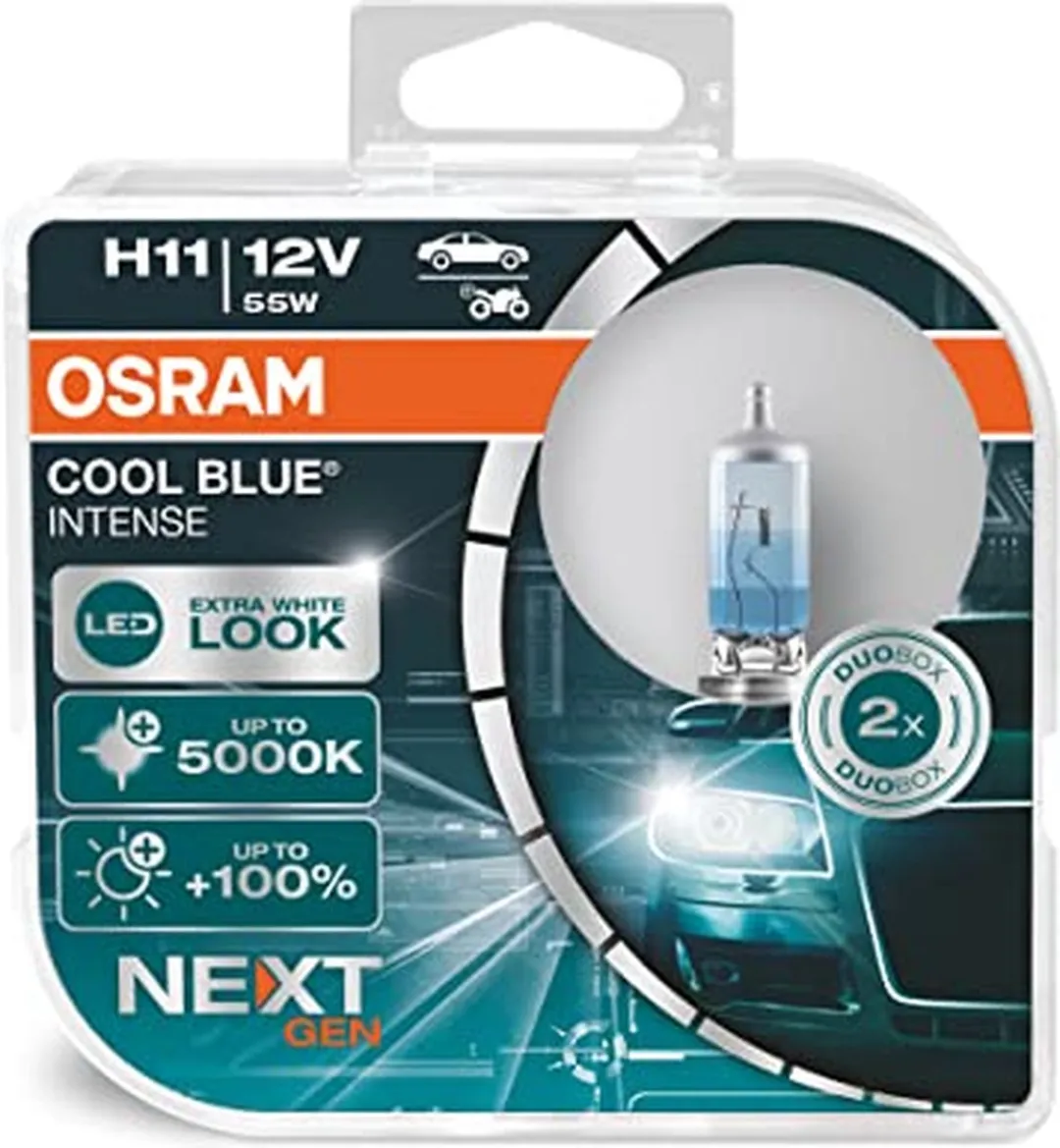 Osram Cool Blue Intense Next Gen H11 64211CBN-HCB Set