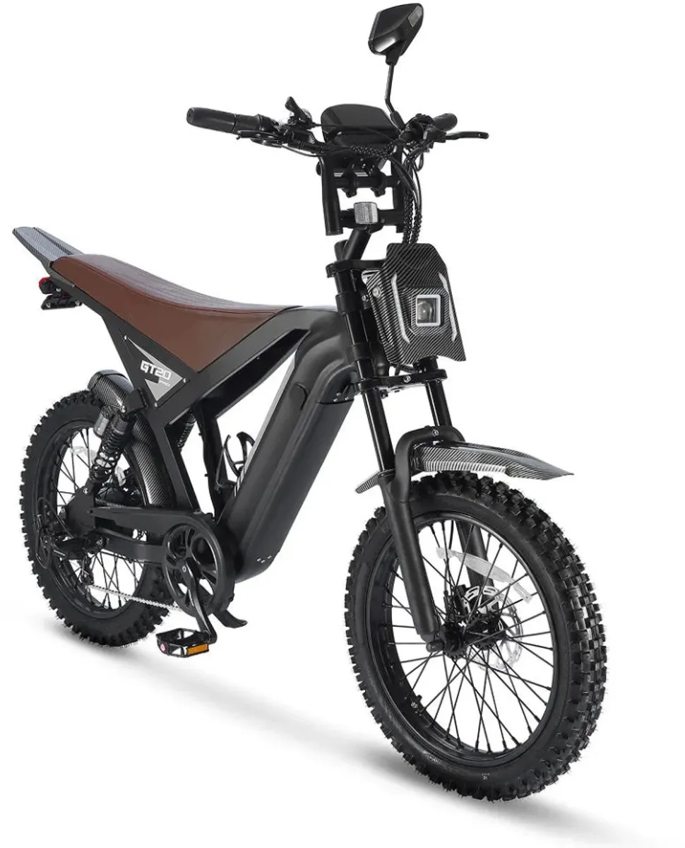 OUXI GT20 Pro Elektrische Skinnybike 250W - 7 Versnellingen - 20 Inch - Zwart