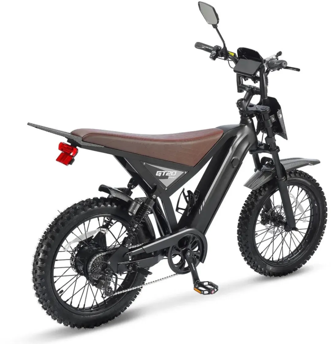 OUXI GT20 Pro Elektrische Skinnybike 250W - 7 Versnellingen - 20 Inch - Zwart