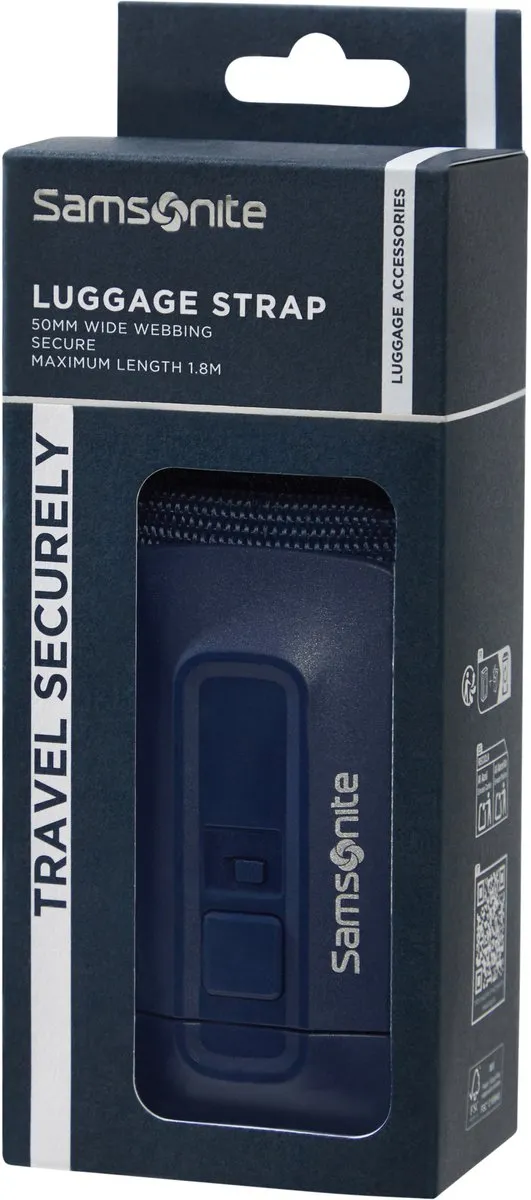 Samsonite Travel Accessoires Riem 50mm - Blauw