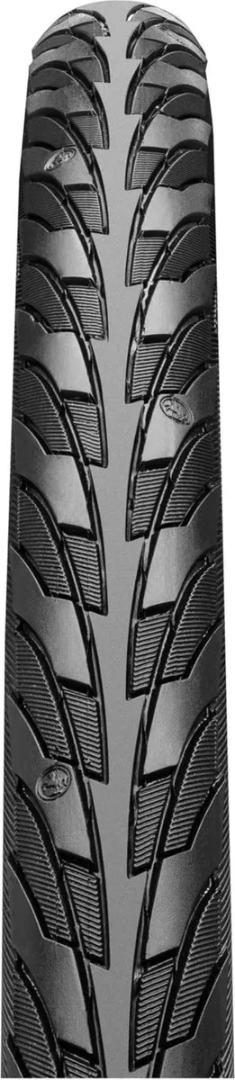 Continental Contact Clincher Tyre Safety System Breaker 700x42C - Zwart