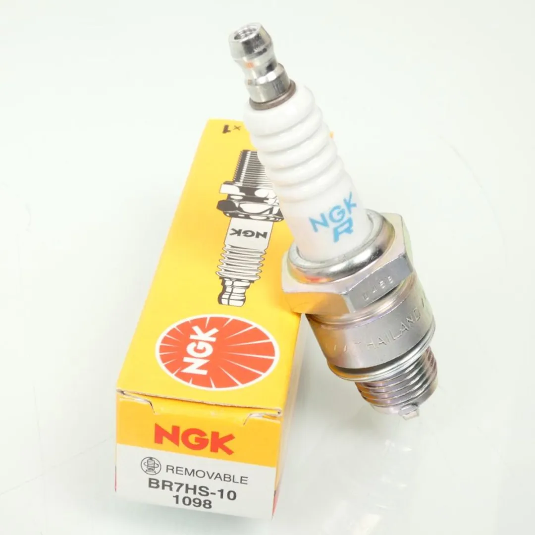 NGK BR7HS-10 Bougie - Yamaha XV 250 Virago - Blanc