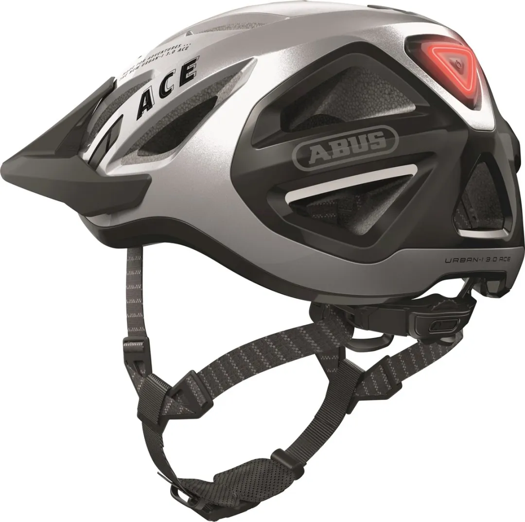 ABUS Urban-I 3.0 ACE Helm - Zilver M