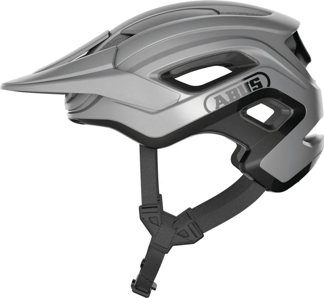 ABUS MTB Helm Cliffhanger 67244-Ti - L - Ti Silver