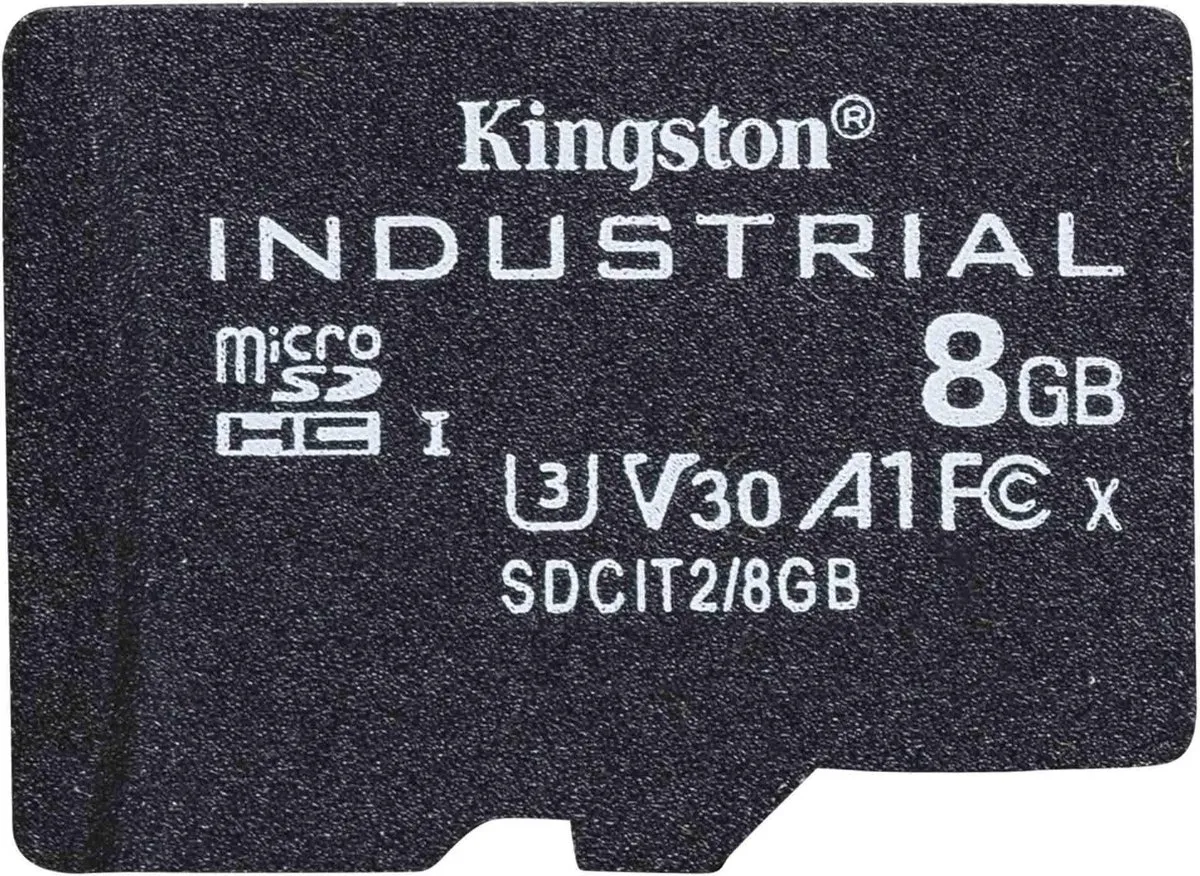 Kingston Industrial microSDHC SDCIT2/8GBSP 8GB - Class 10 UHS-I