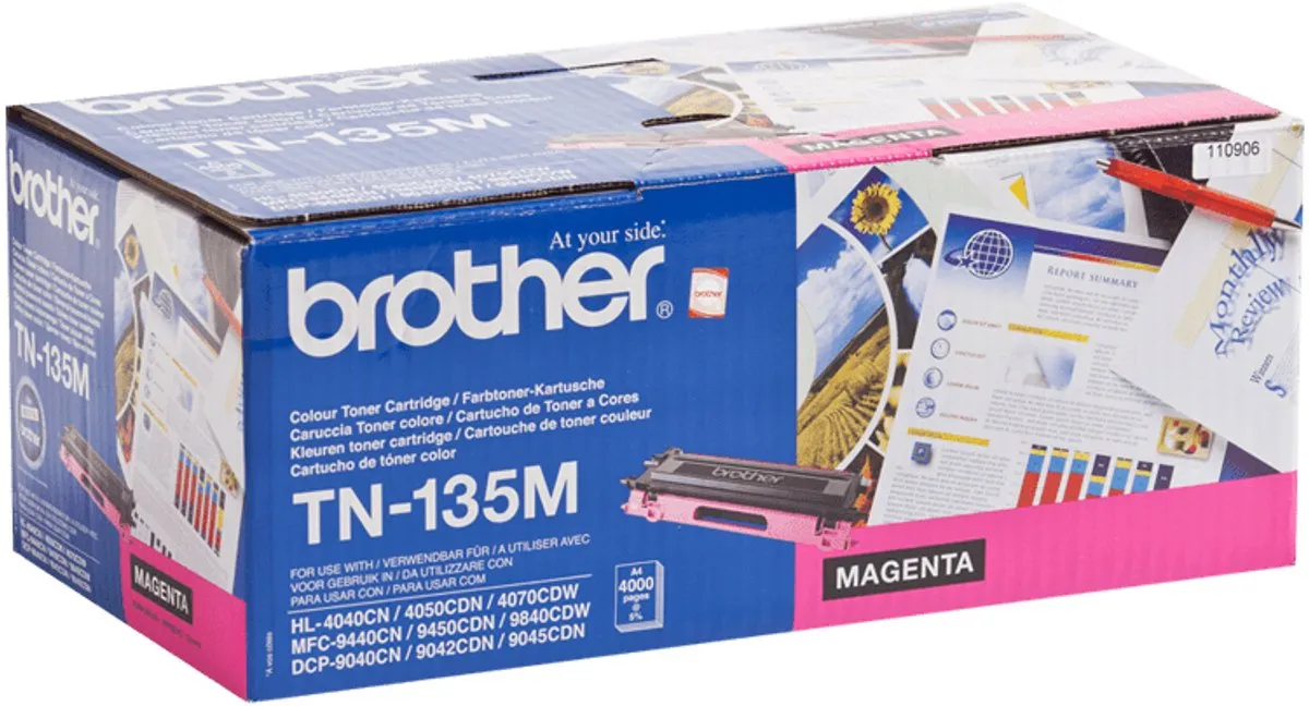 Brother TN-135M Tonercartridge - Magenta