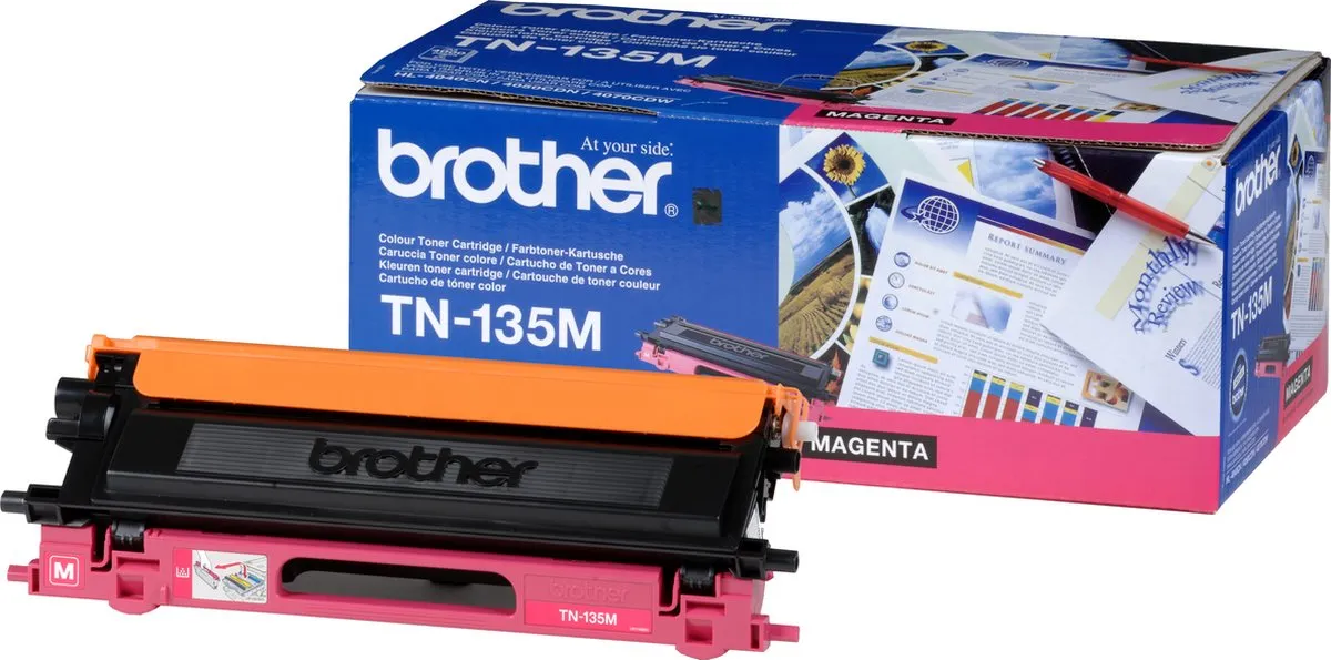 Brother TN-135M Tonercartridge - Magenta