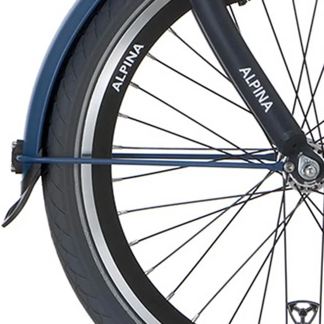 Alpina Spatbordstangset 18 Blauw