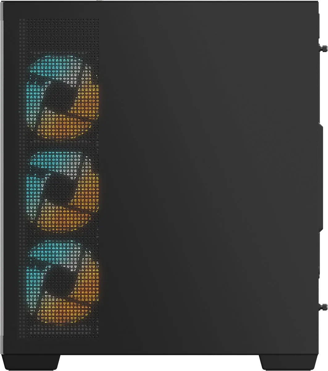 Gigabyte C500 Panoramic Stealth Midi Tower - Zwart