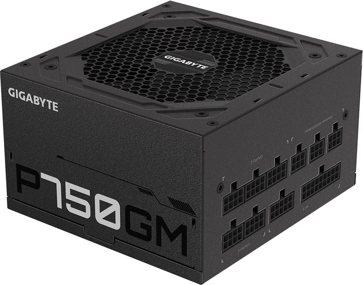 Gigabyte GP-P750GM Voeding 750W - 80 Plus Gold