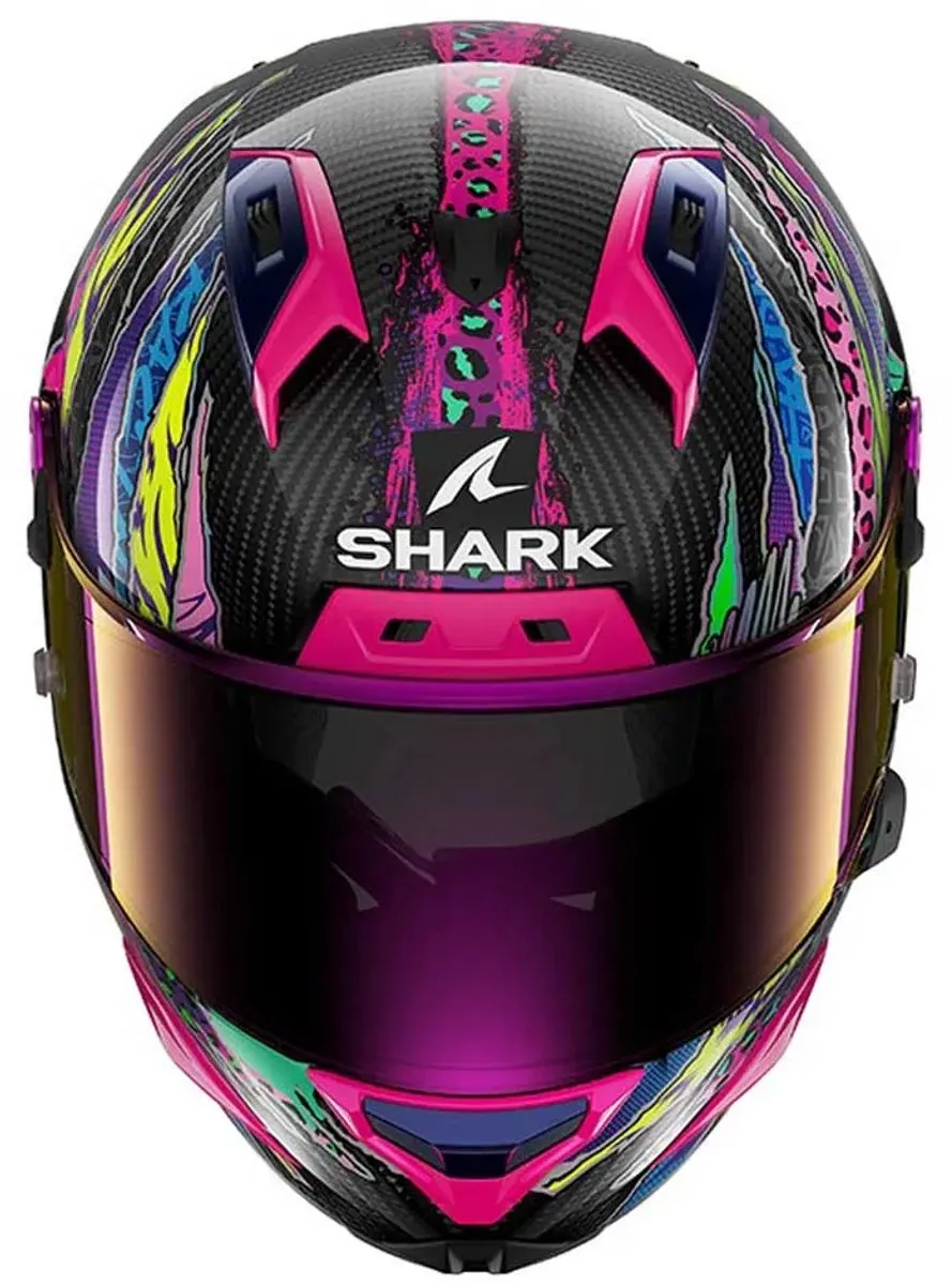 Shark Aeron Fawn Carbon Integraalhelm M - Roze