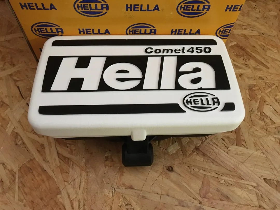 Hella Comet 450 Mistlamp 16.1cm - Geel