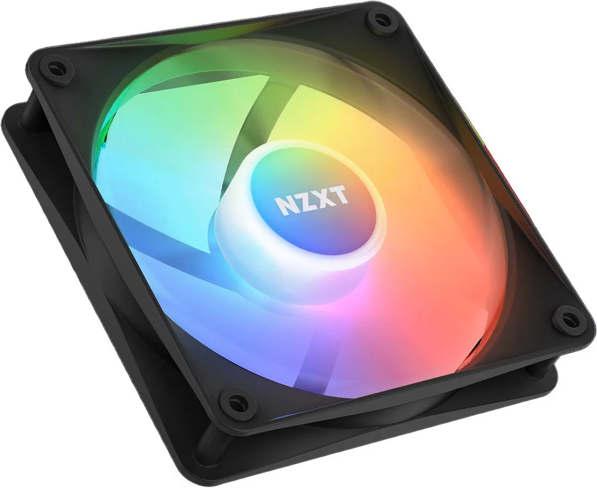 NZXT F120 RGB CORE Ventilator 120mm - RGB - Zwart