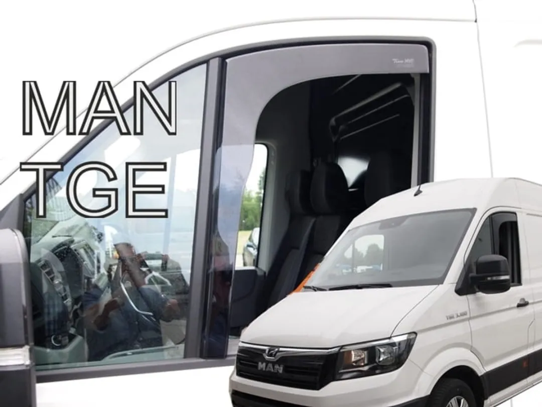 Volkswagen Crafter MAN TGE Zijwindschermen Donker Getint