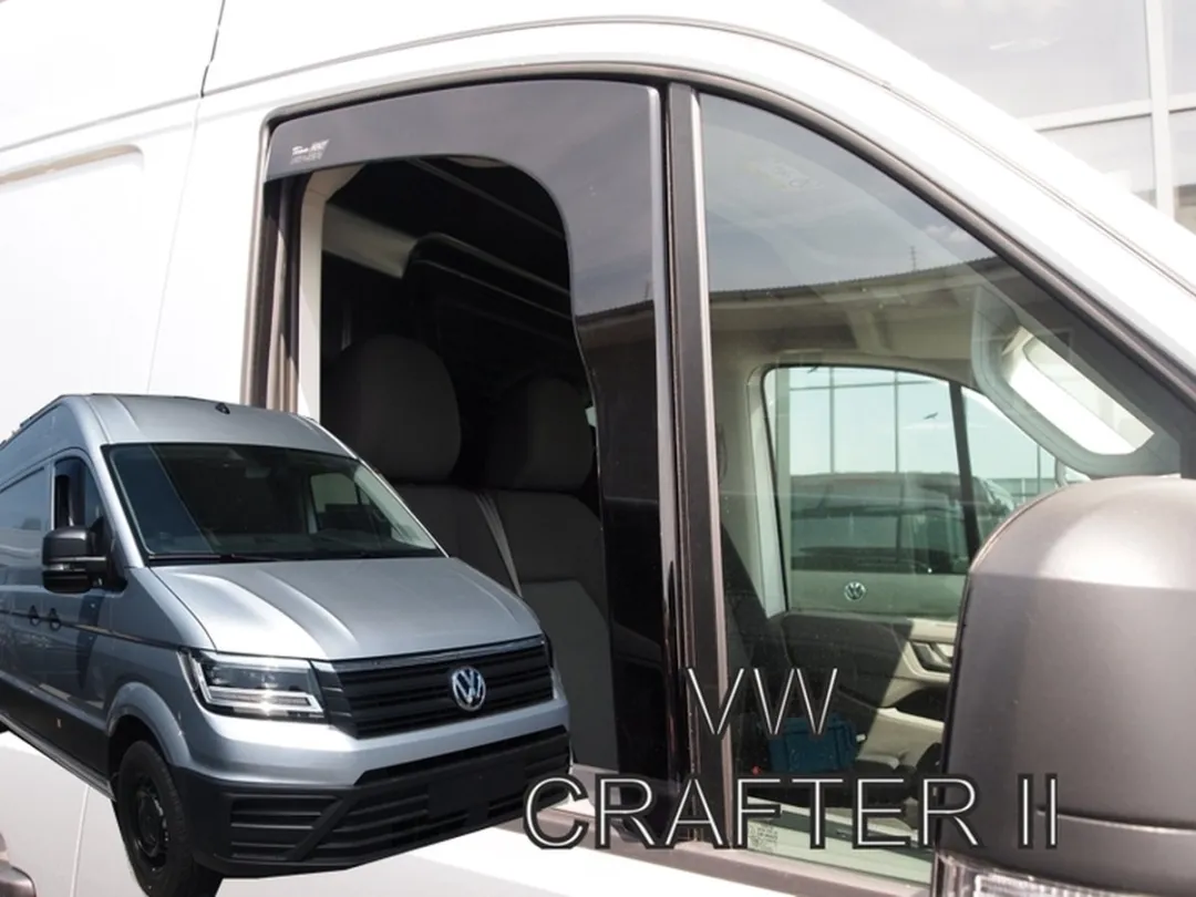 Volkswagen Crafter MAN TGE Zijwindschermen Donker Getint