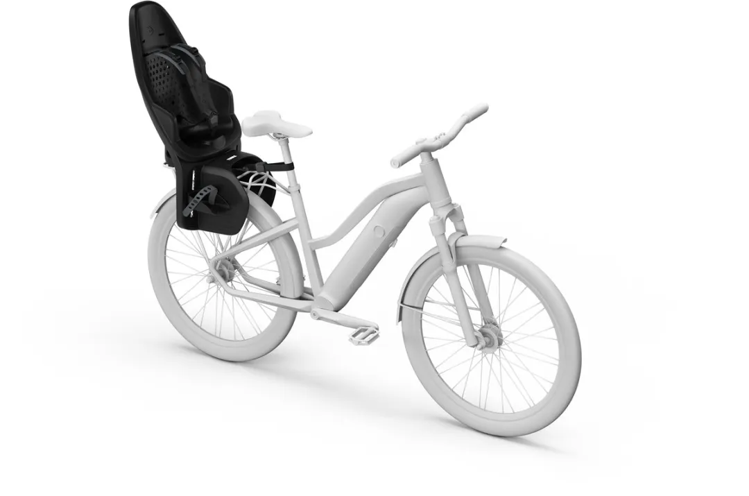 Thule Yepp 2 Maxi Fietsstoeltje - MIK HD Bevestiging - Zwart