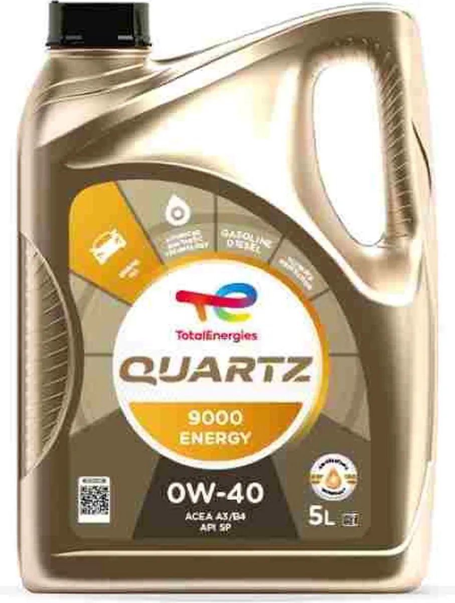 Total Quartz 9000 Energy 0W40 Motorolie