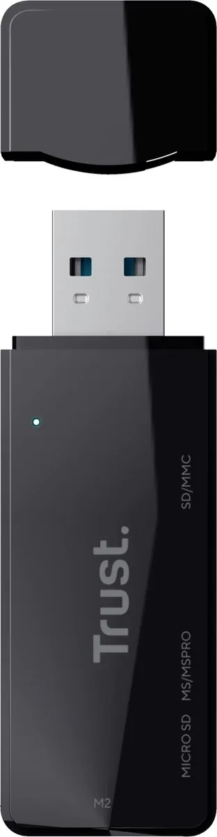 Trust 21935 USB3 Card Reader Stick - Zwart - afbeelding 6 van 6