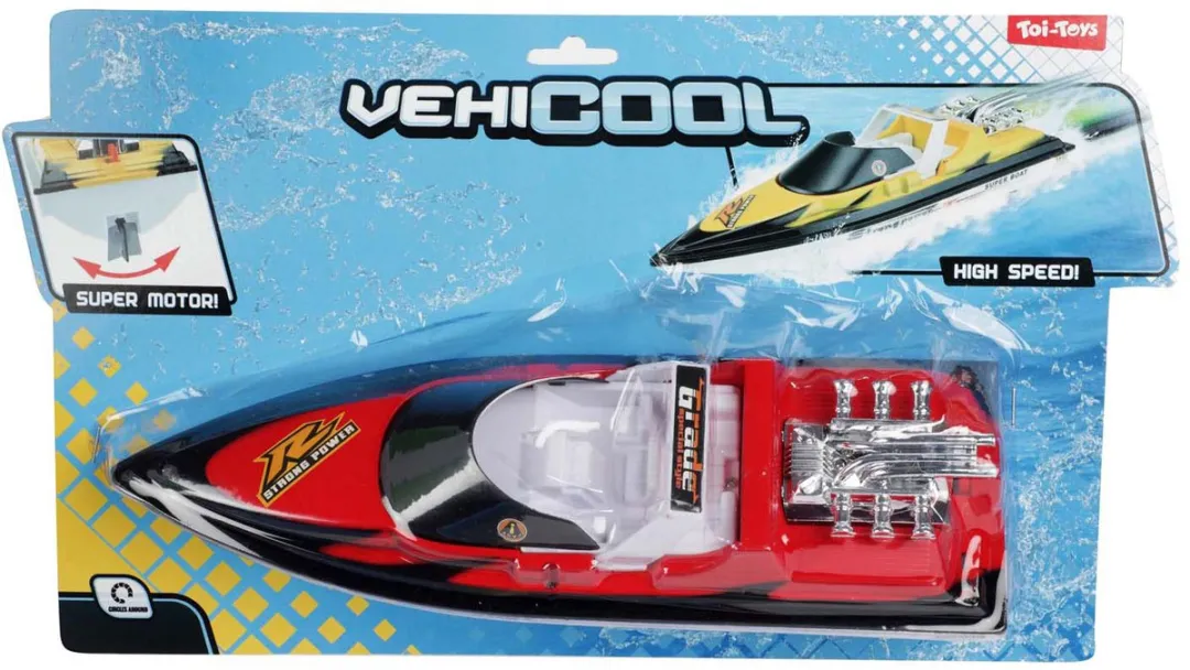 Toi-Toys Vehicool Powerboot - Multi kleuren