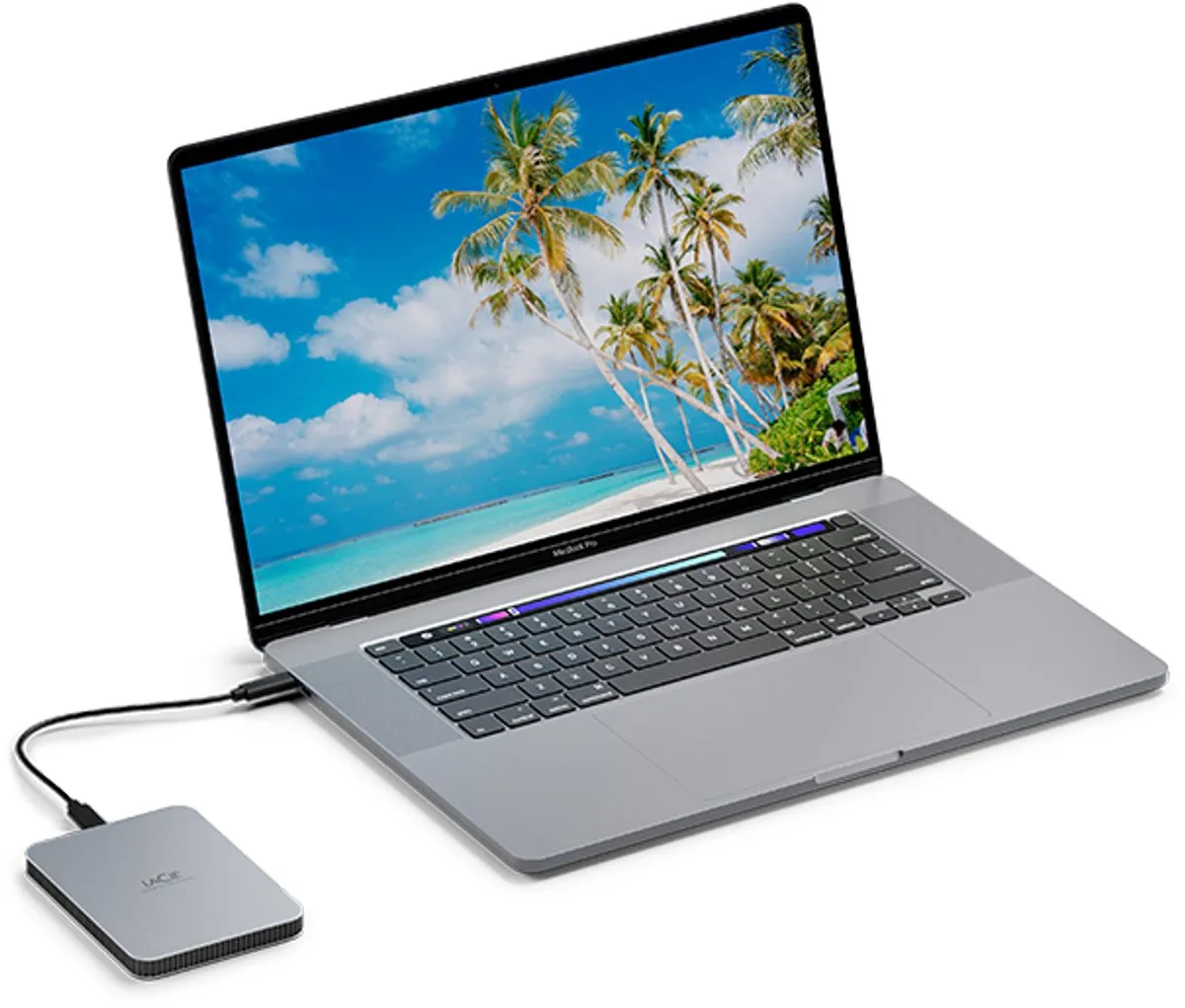 Seagate LaCie Mobile Drive 4TB - USB-C 3.2 Gen 1 - Zilver - afbeelding 5 van 5