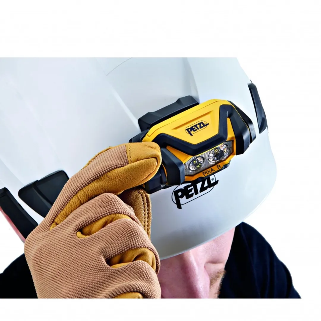 Petzl Pixa R - 2 Lichtpunten - Zwart/Geel