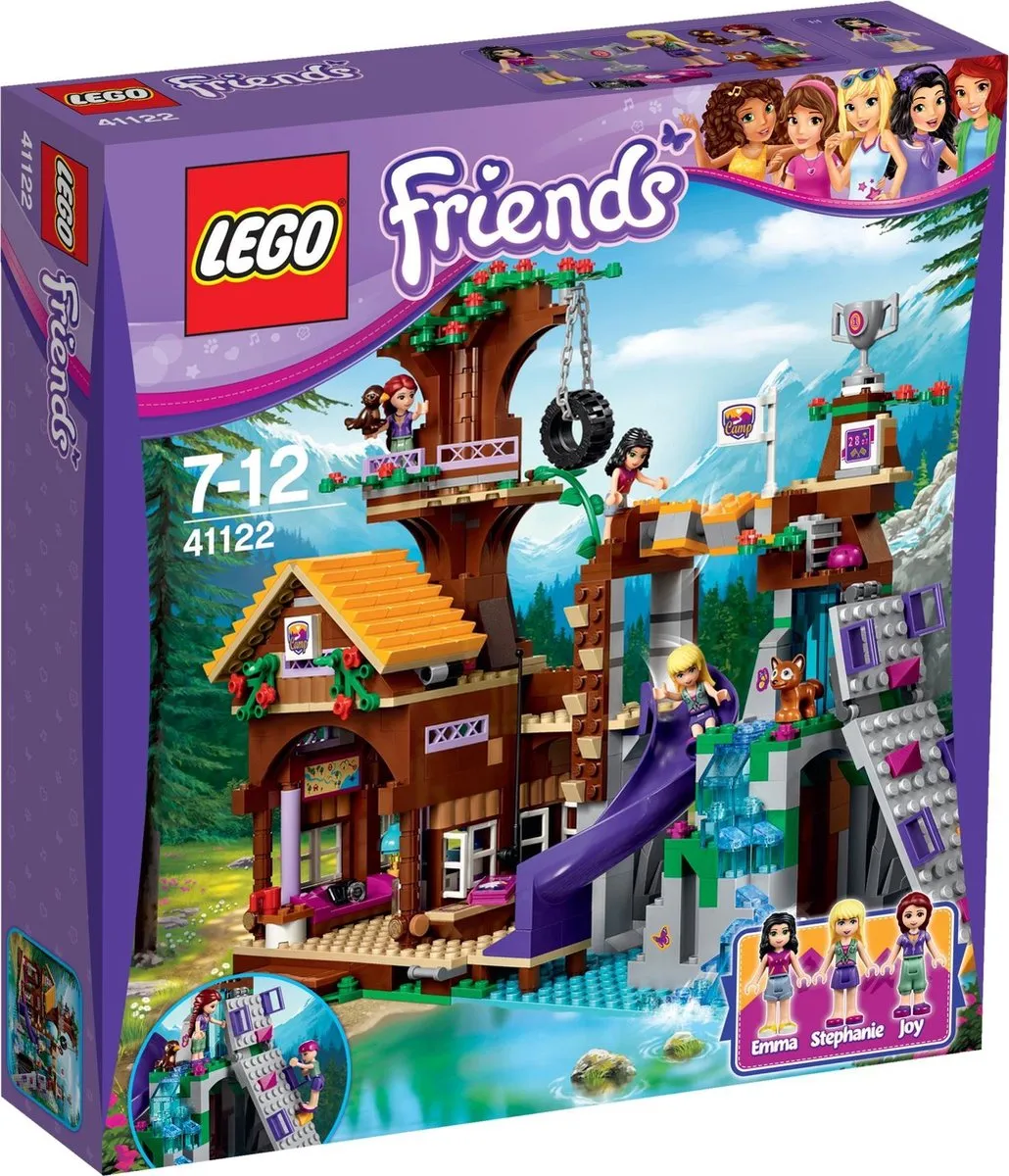 LEGO Friends Avonturenkamp Boomhuis 41122 - 726 Stukken - afbeelding 2 van 6