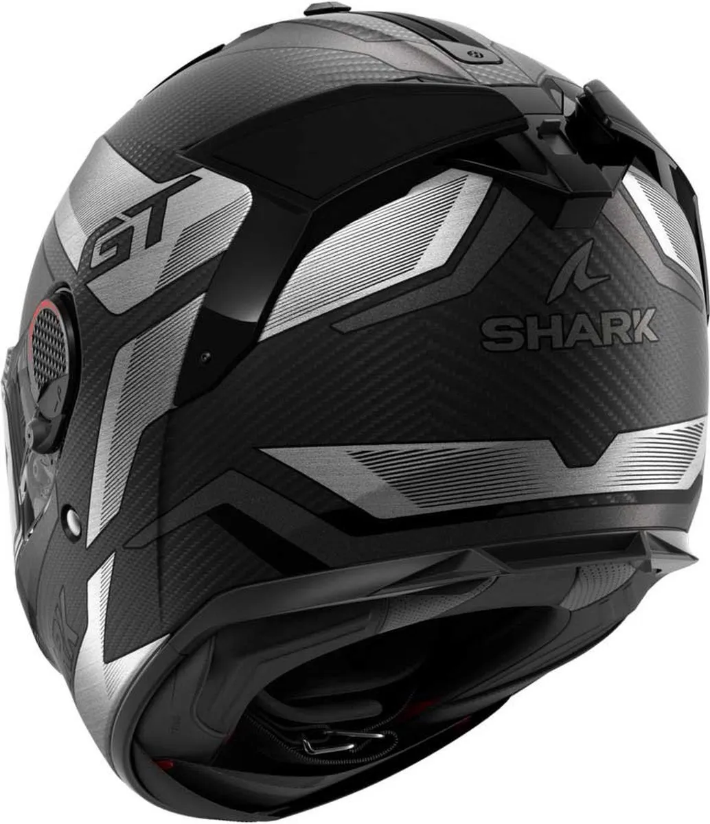 Shark Spartan GT Pro Carbon Helm - L - Mat Zilver
