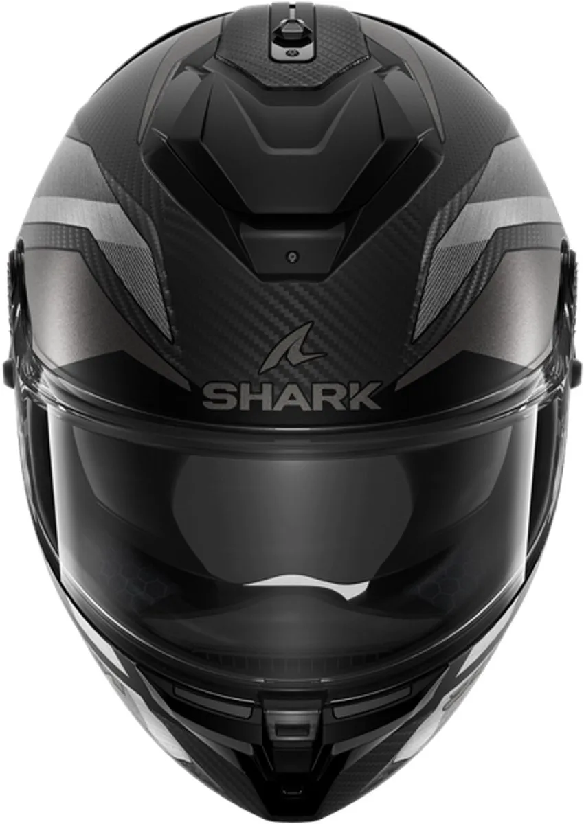 Shark Spartan GT Pro Carbon Helm - L - Mat Zilver - afbeelding 6 van 6